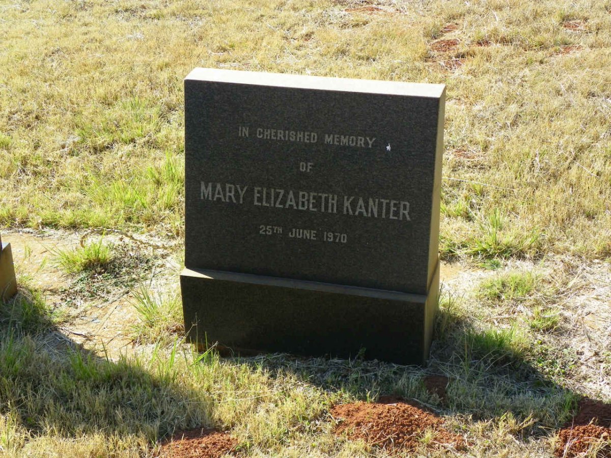 KANTER Mary Elizabeth -1970