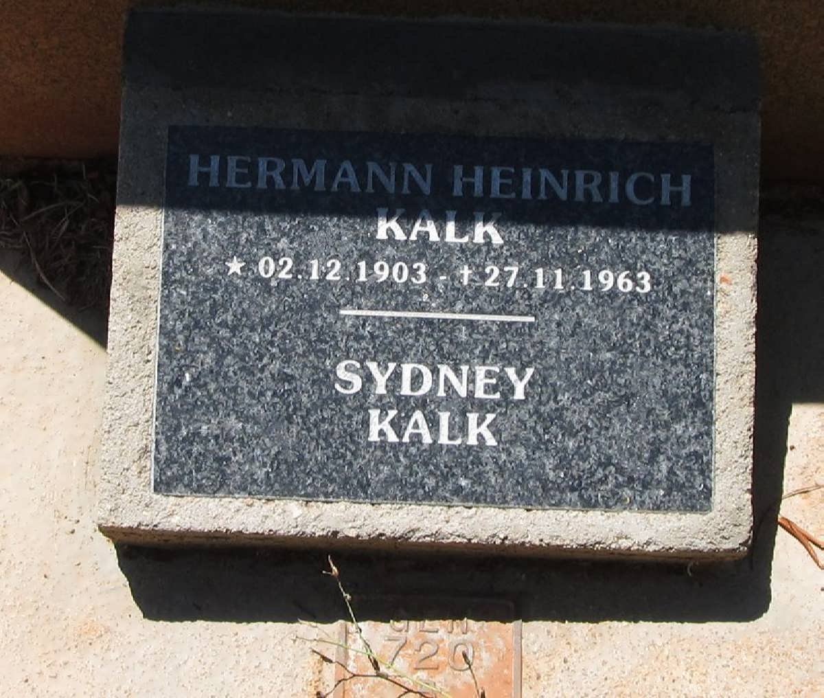 KALK Hermann Heinrich 1903-1963 :: KALK Sydney