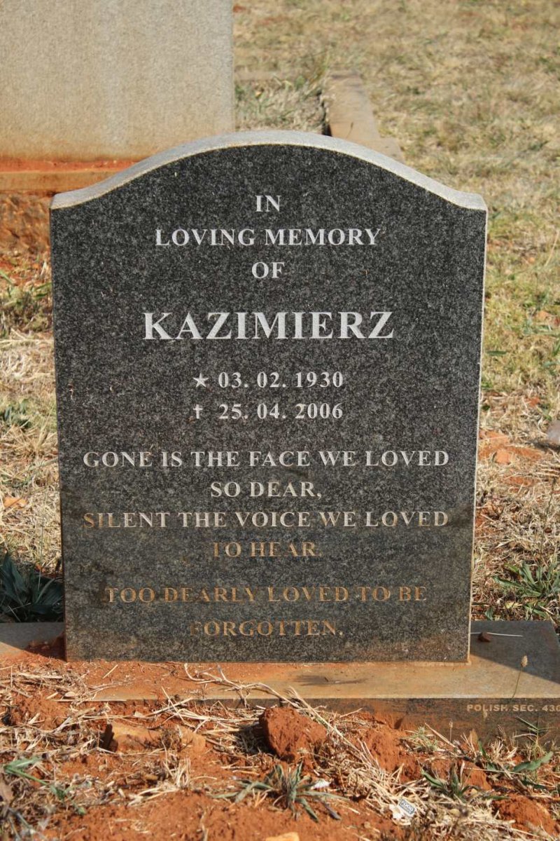 KAZIMIERZ 1930-2006