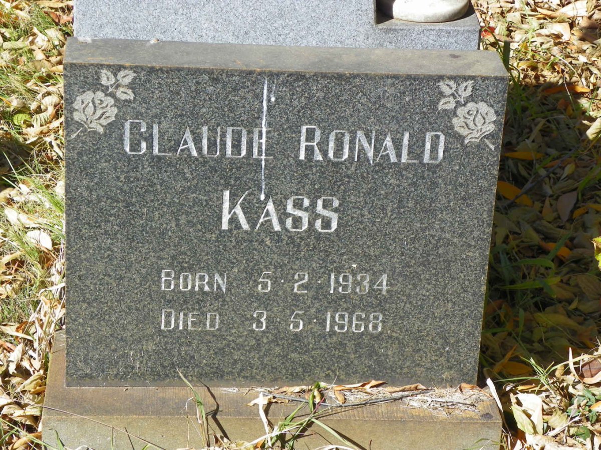 KASS Claude Ronald 1934-1968