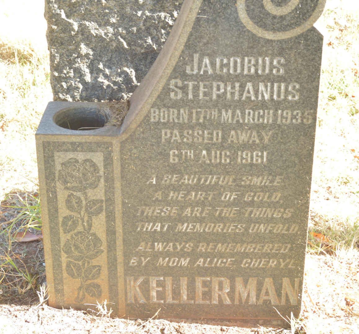 KELLERMAN Jacobus Stephanus 1935-1961