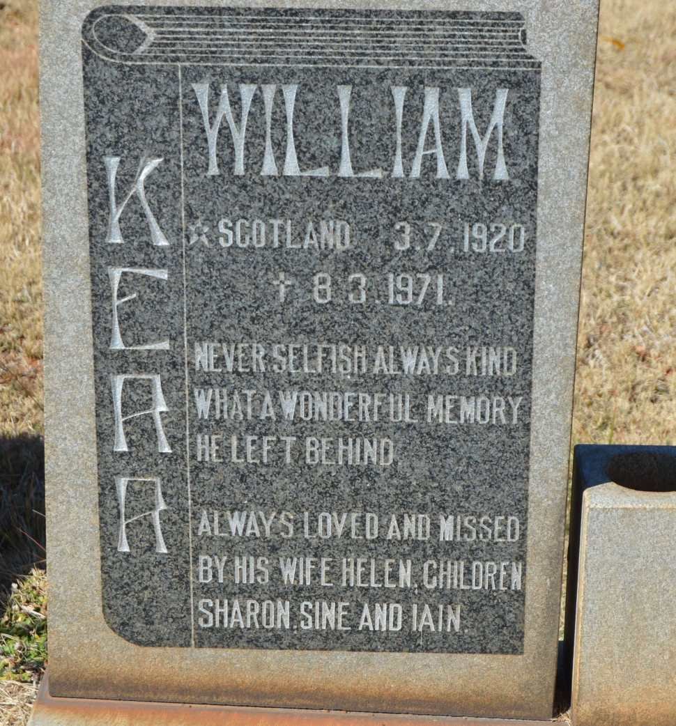 KERR William 1920-1971