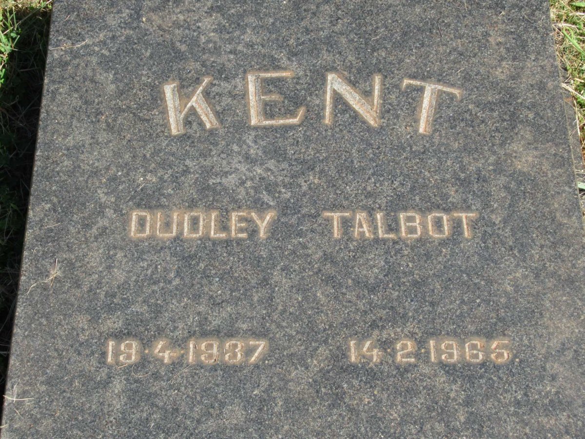 KENT Dudley Talbot 1937-1965