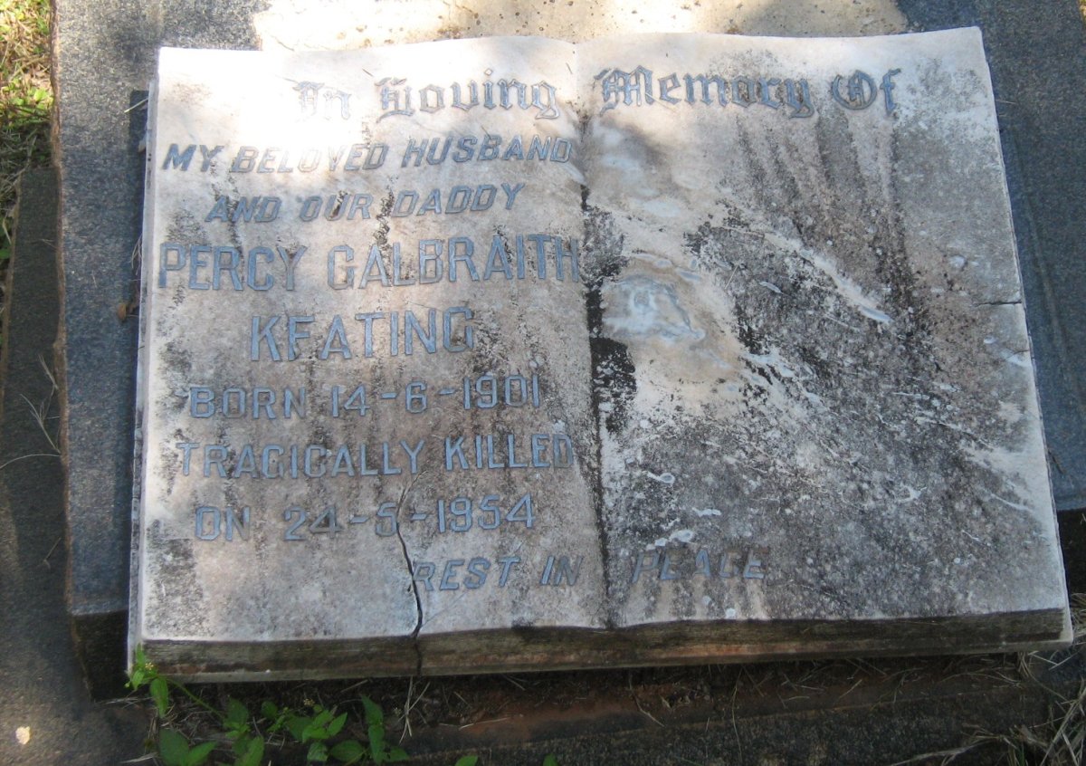 KEATING Percy Galbraith 1901-1954