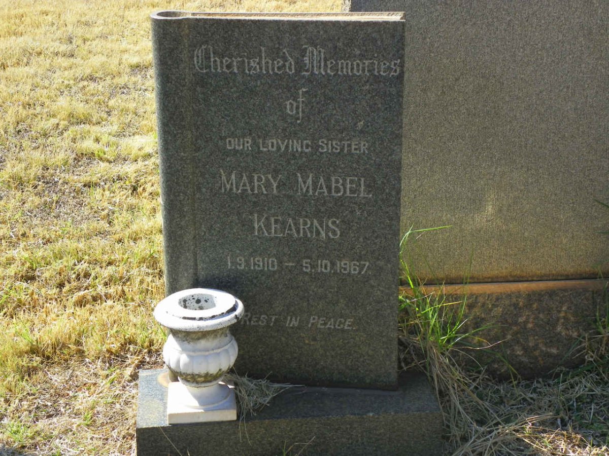 KEARNS Mary Mabel 1910-1967
