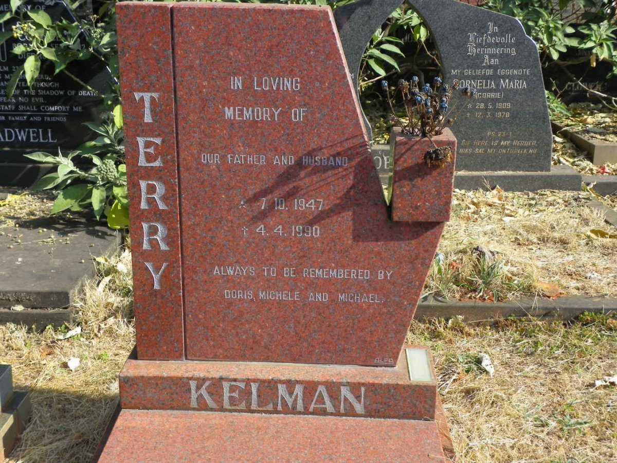 KELMAN Terry 1947-1990