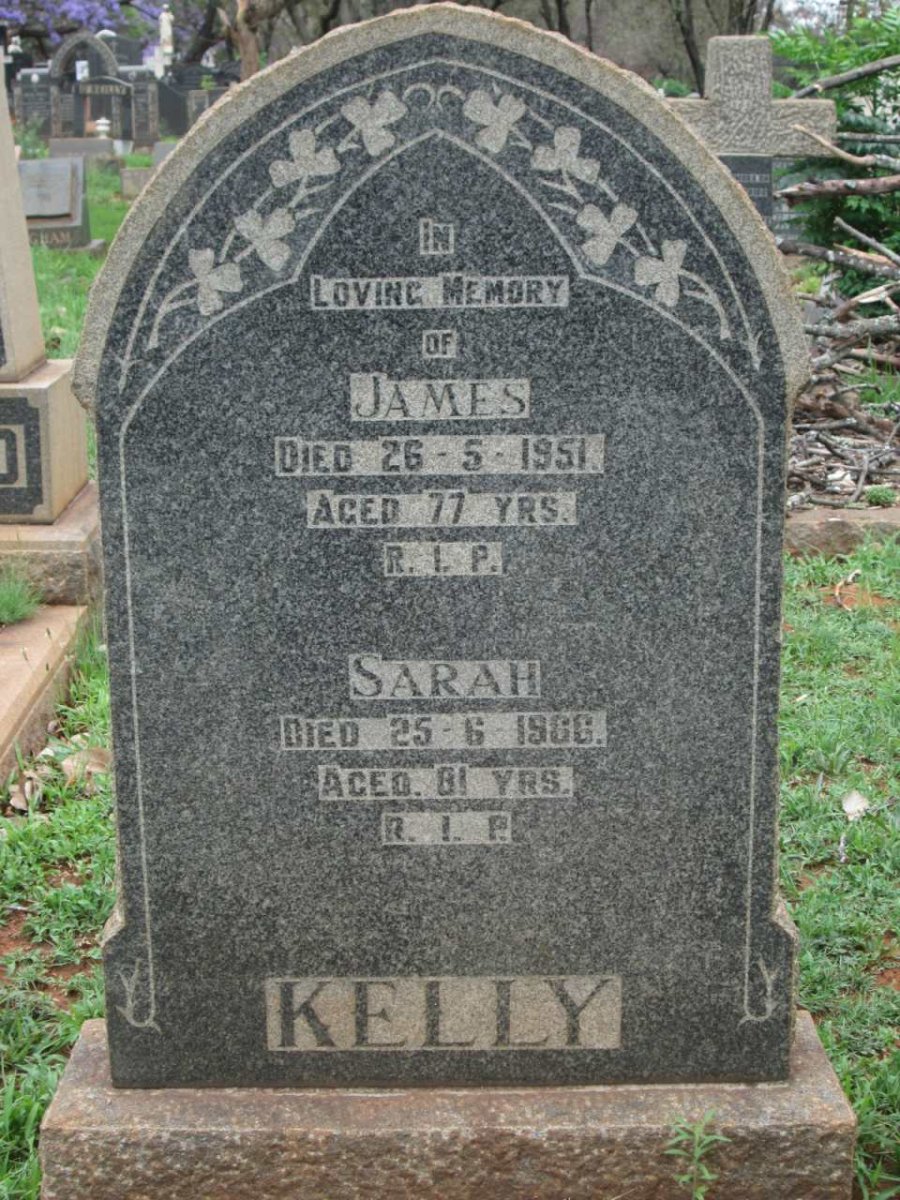KELLY James -1951 &amp; Kelly -1966