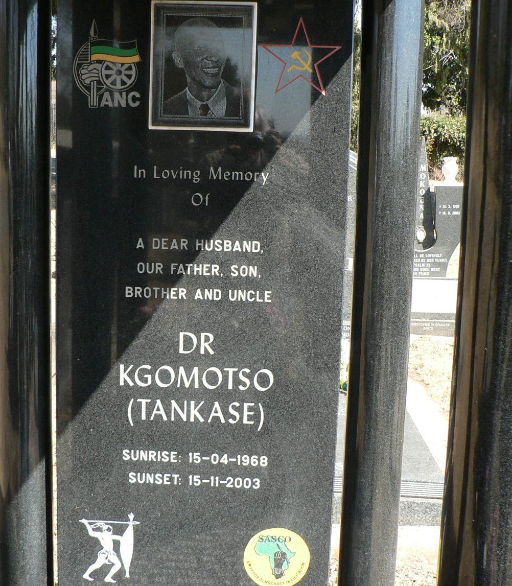 KGOMOTSO Tankase 1968-2003