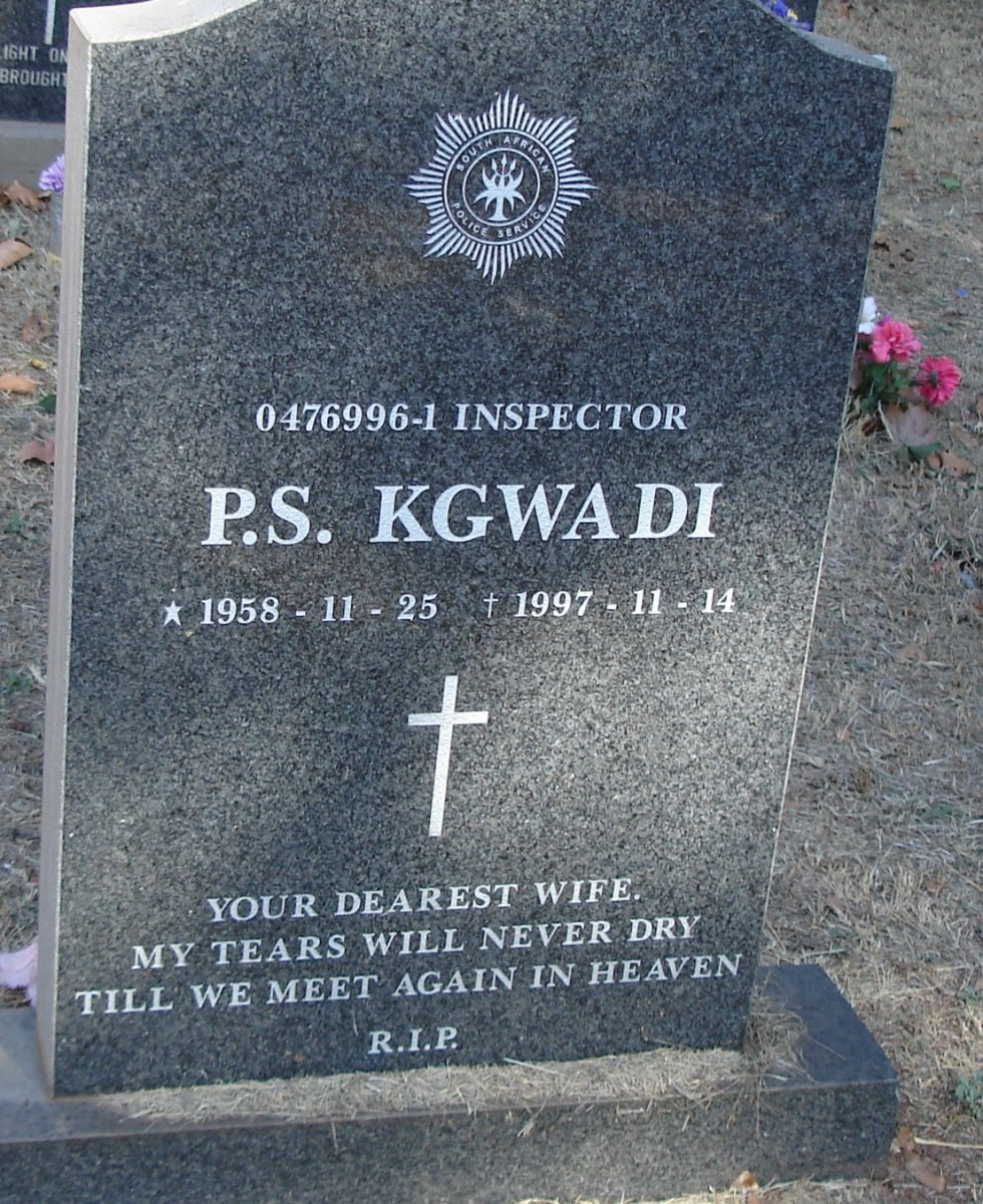 KGWADI P.S. 1958-1997