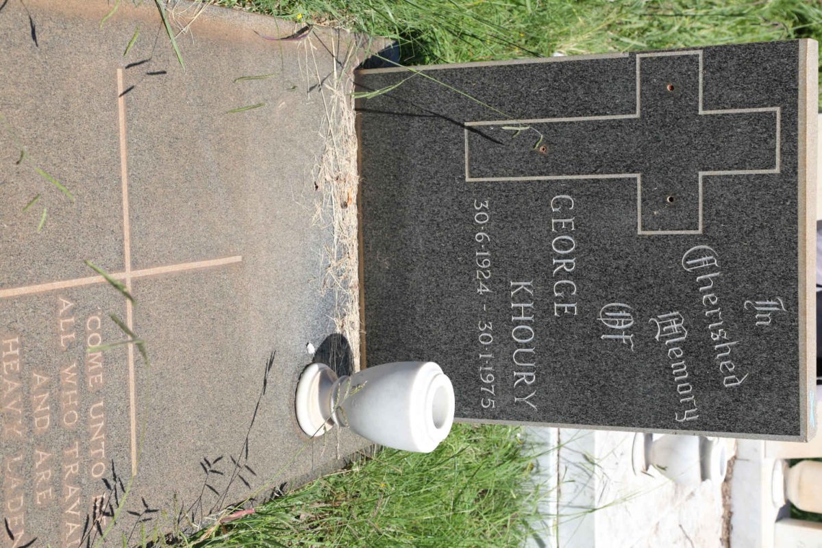 KHOURY George 1924-1975