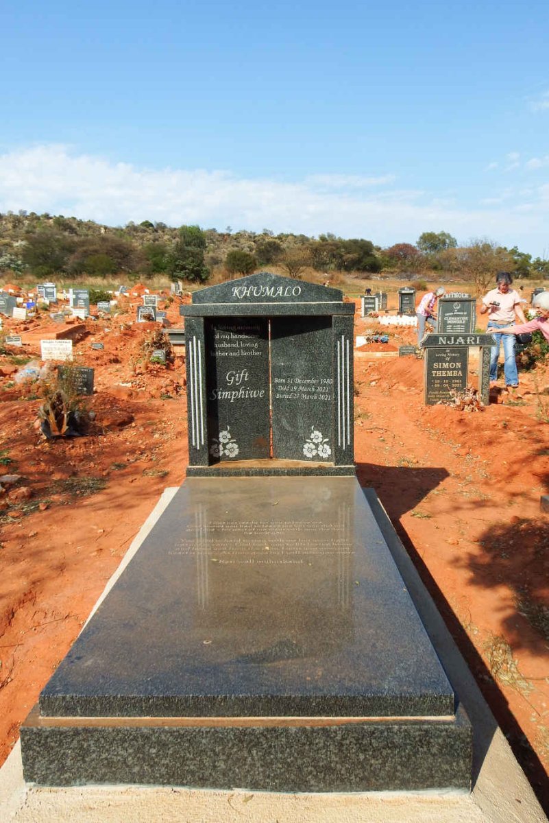 KHUMALO Gift Simphiwe 1980-2021