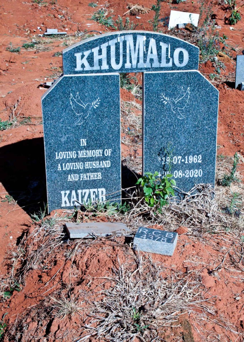 KHUMALO Kaizer 1962-2020