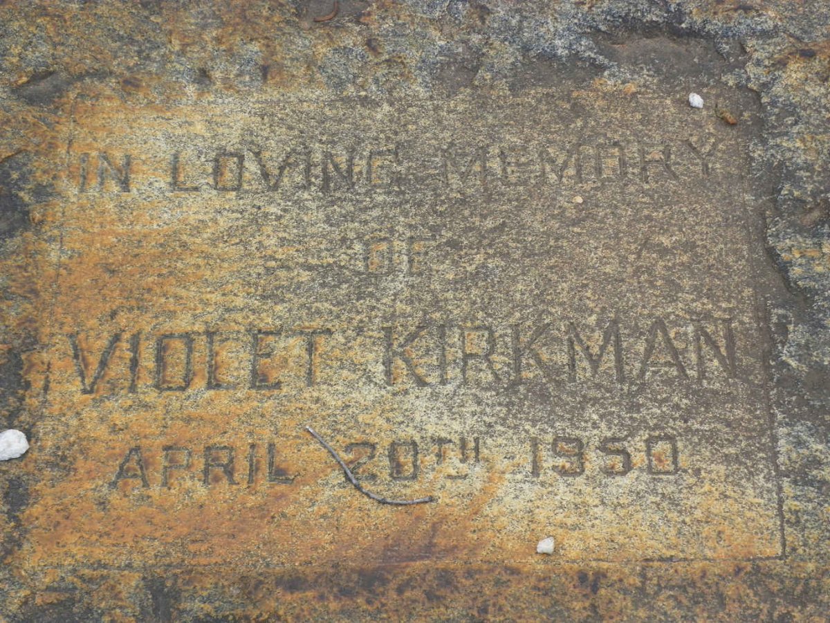 KIRKMAN Violet -1950