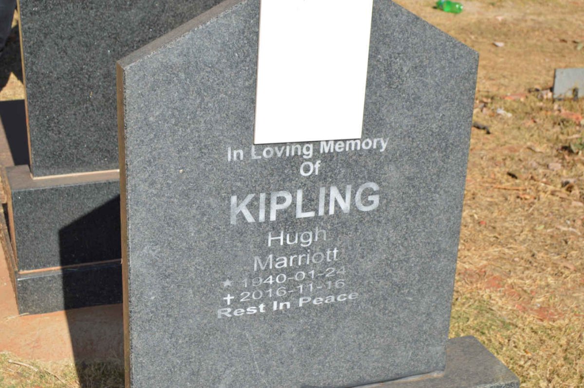 KIPLING Hugh Marriott 1940-2016