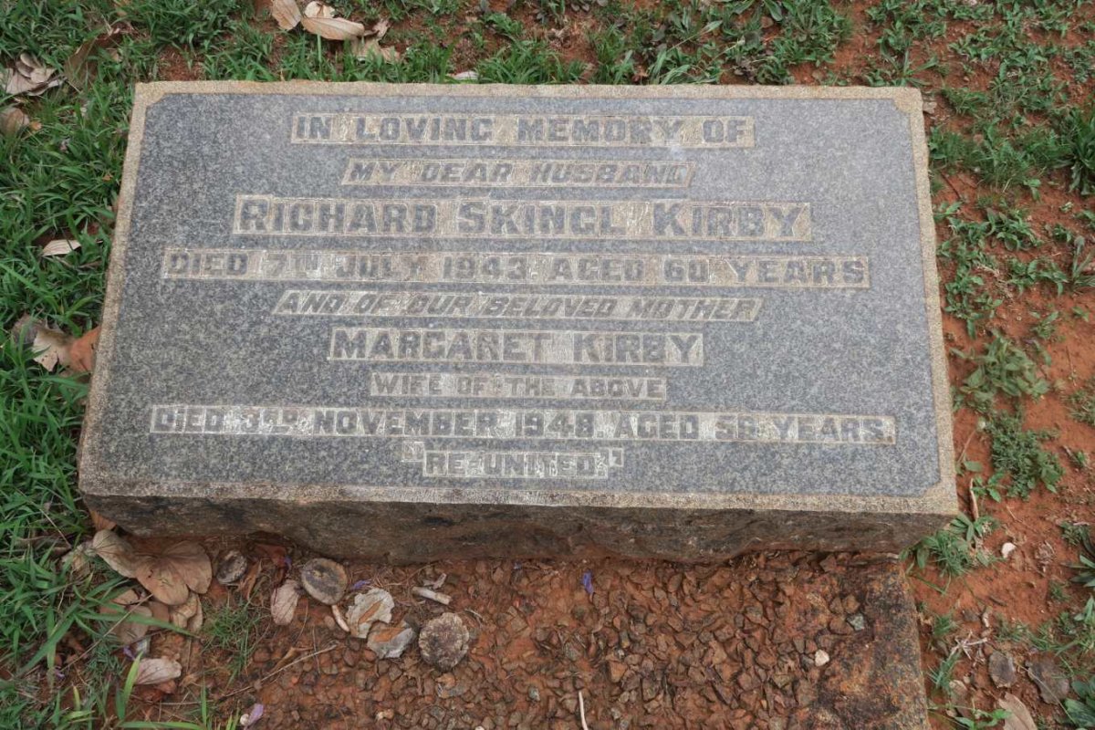 KIRBY Richard Skincl -1943 &amp; Margaret -1948