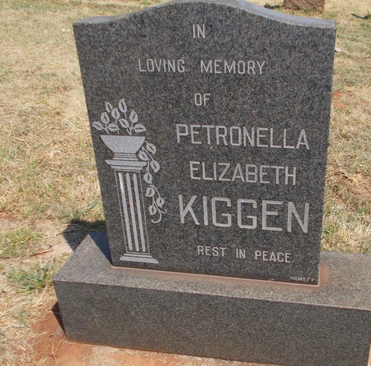KIGGEN Petronella Elizabeth