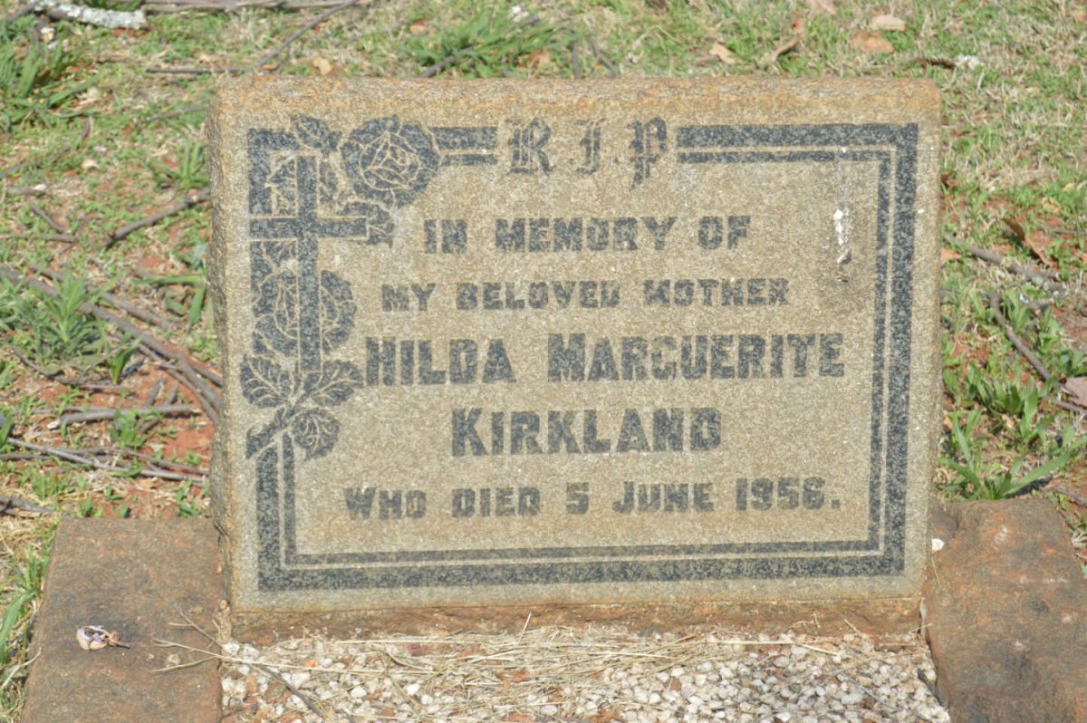 KIRKLAND Hilda Marguerite -1956