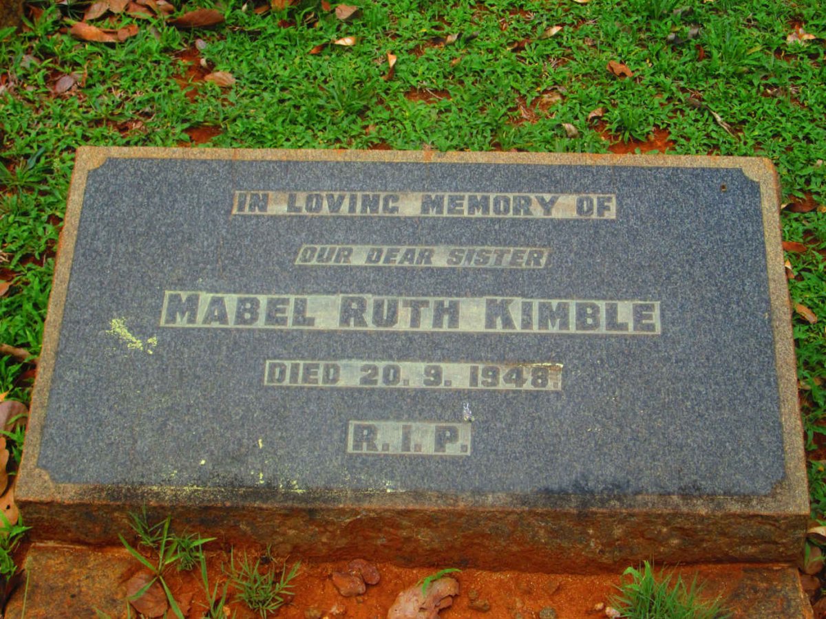 KIMBLE Mabel Ruth -1948