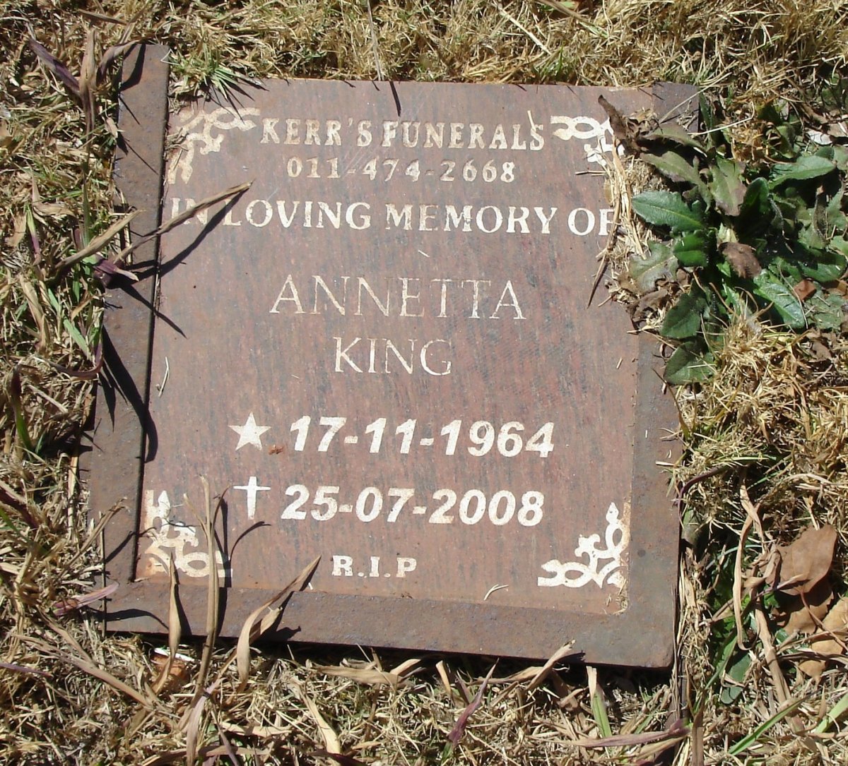 KING Annetta 1964-2008