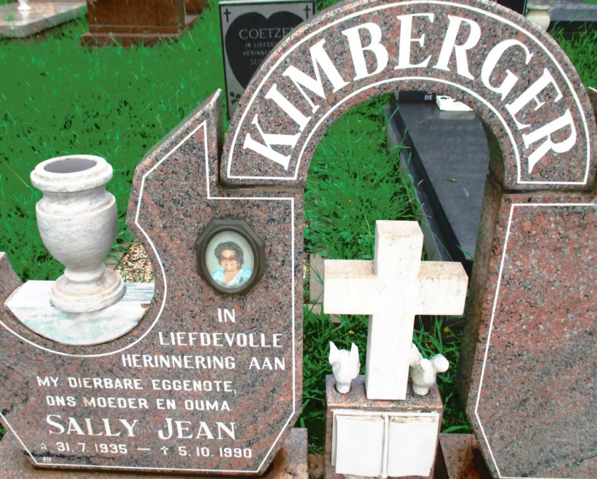 KIMBERGER Sally Jean 1935-1990