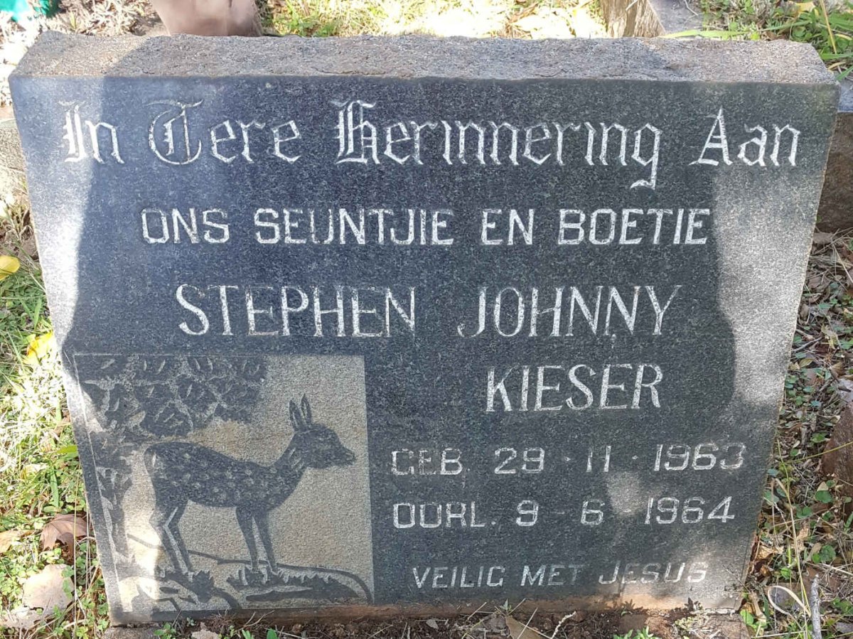 KIESER Stephen Johnny 1963-1964