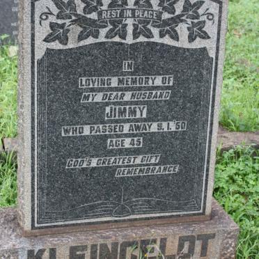 KLEINGELDT Jimmy -1950