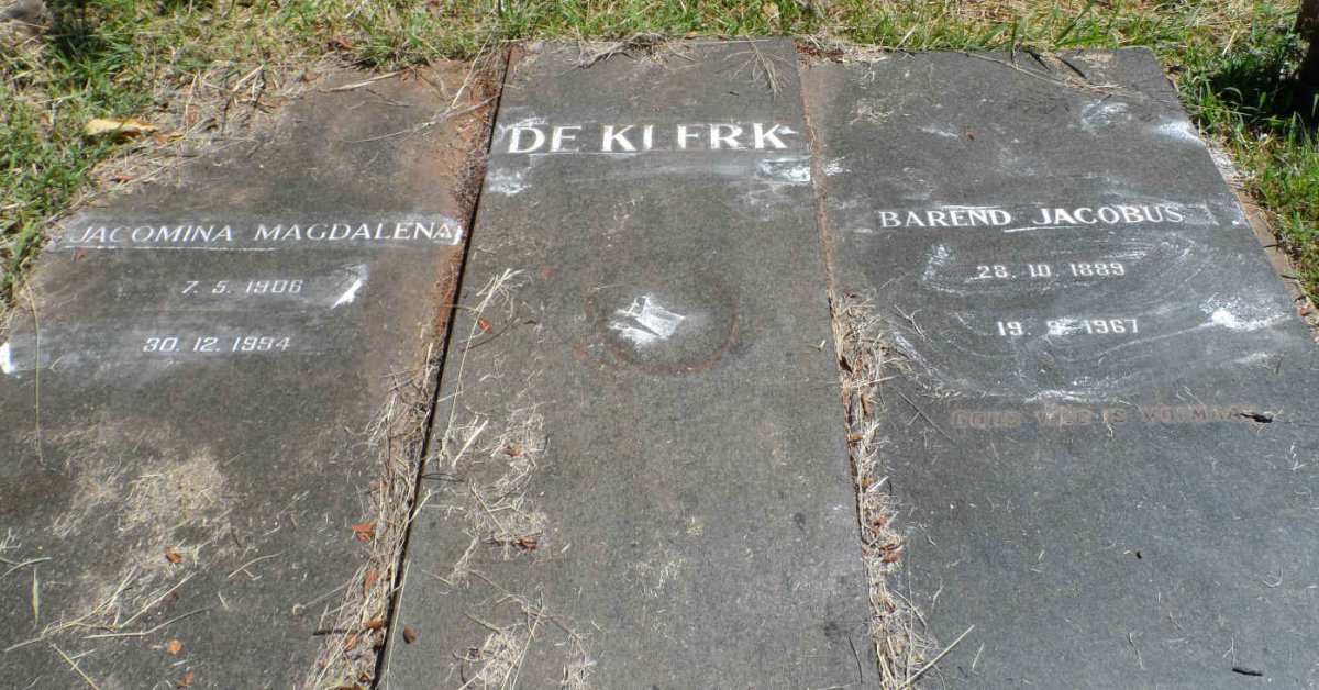 KLERK Barend Jacobus, de 1889-1967 &amp; Jacomina Magdalena 1906-1994