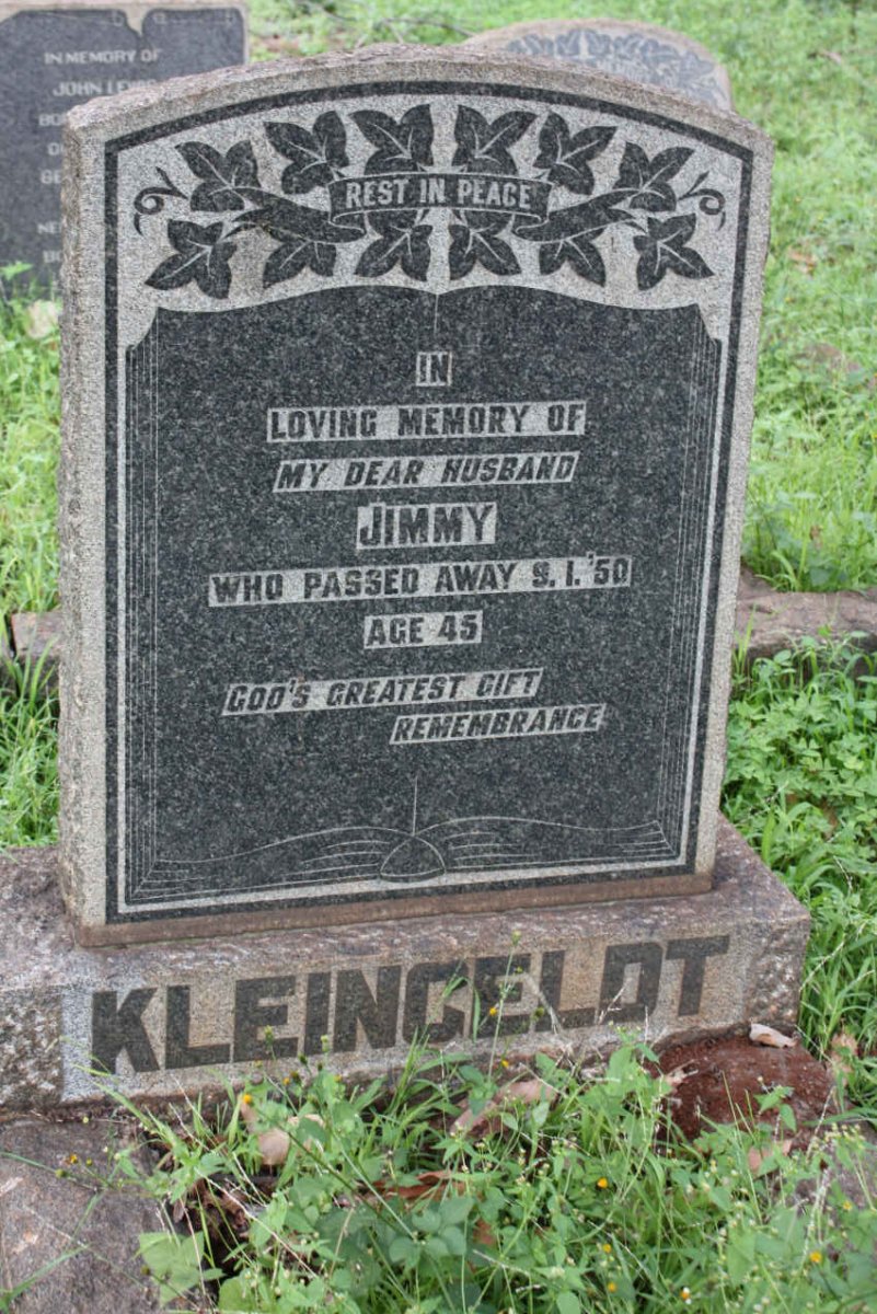 KLEINGELDT Jimmy -1950