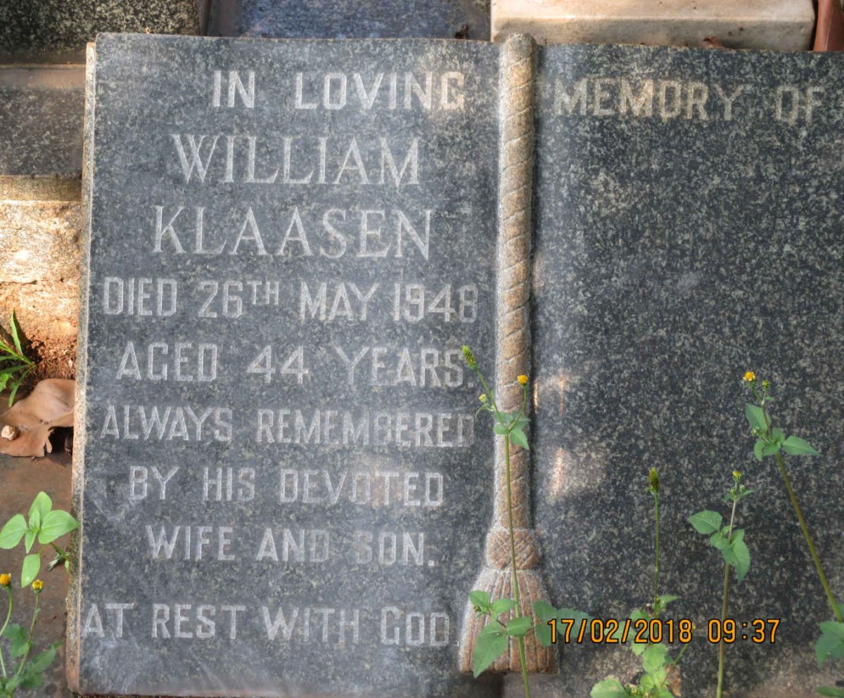 KLAASEN William -1948