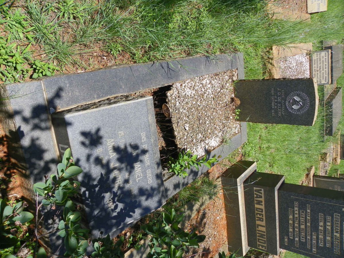 KLERK Jan Daniel, de 1884-1942 &amp; Anna Jacoba G. 1891-1969