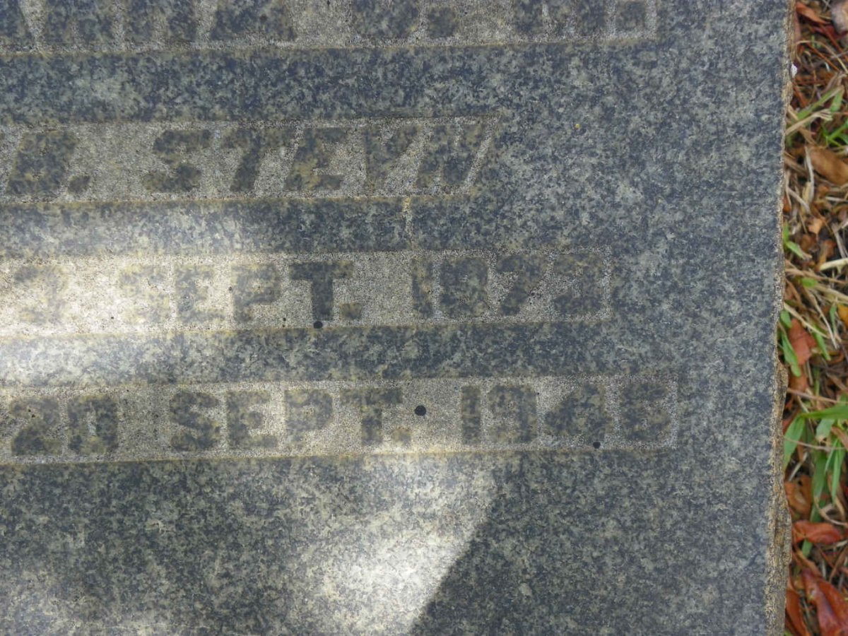 KLOPPER Coenraad C.W. 1870 -1942 &amp; Susanna C.M. STEYN 1873-1946