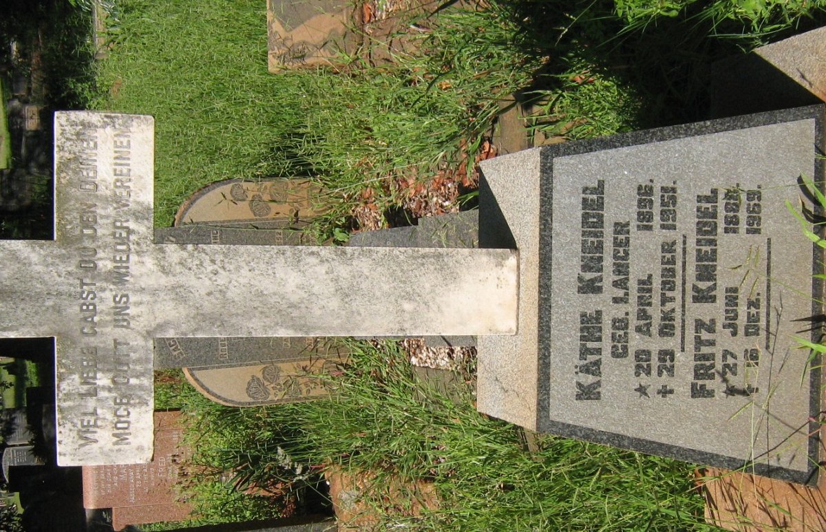 KNEIDEL Fritz 1888-1969 &amp; Kathe LANGER 1896-1951