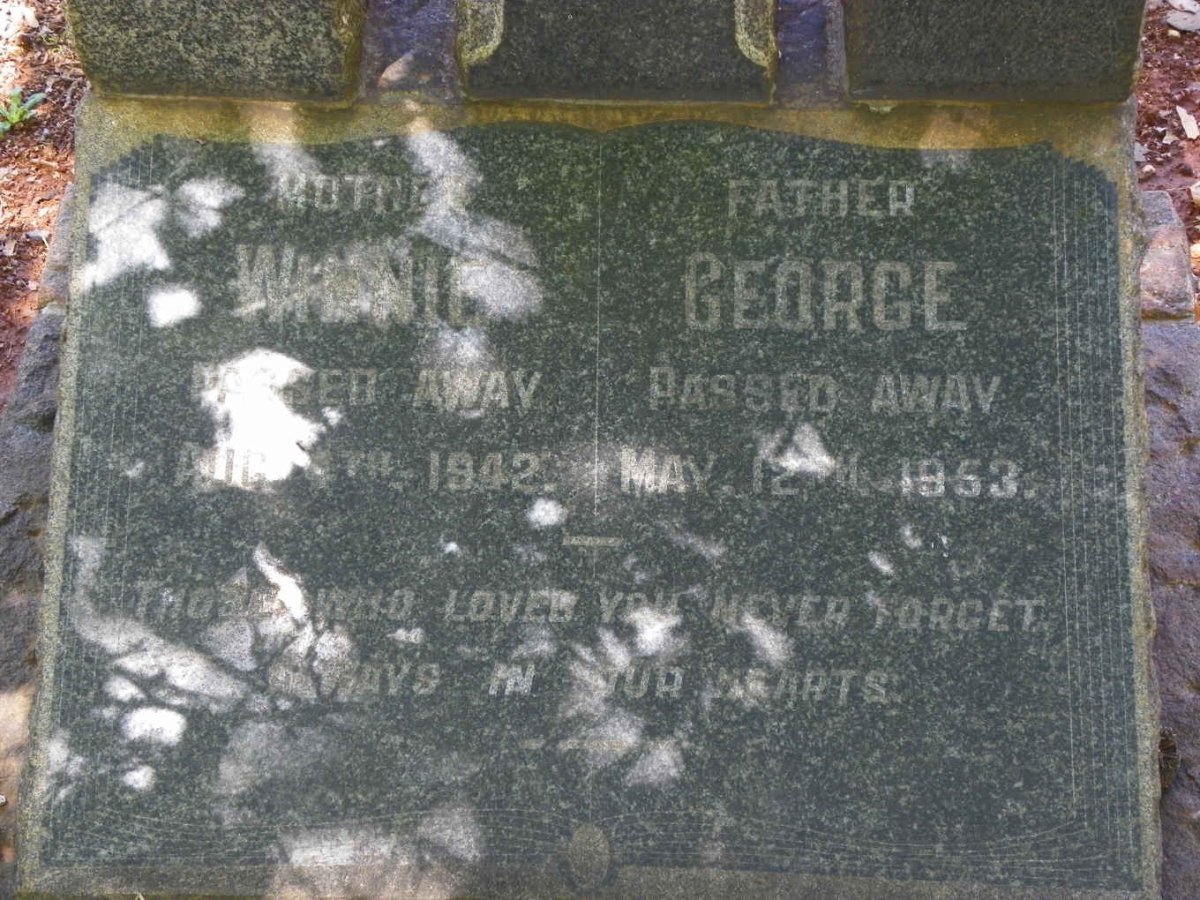 KNIGHT George -1953 &amp; Winnie -1942 :: GILBERT Joey -2003