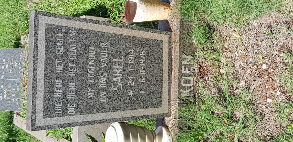 KOEN Sarel 1914-1976