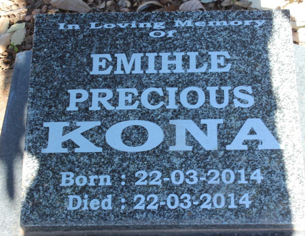 KONA Emihle Precious 2014-2014