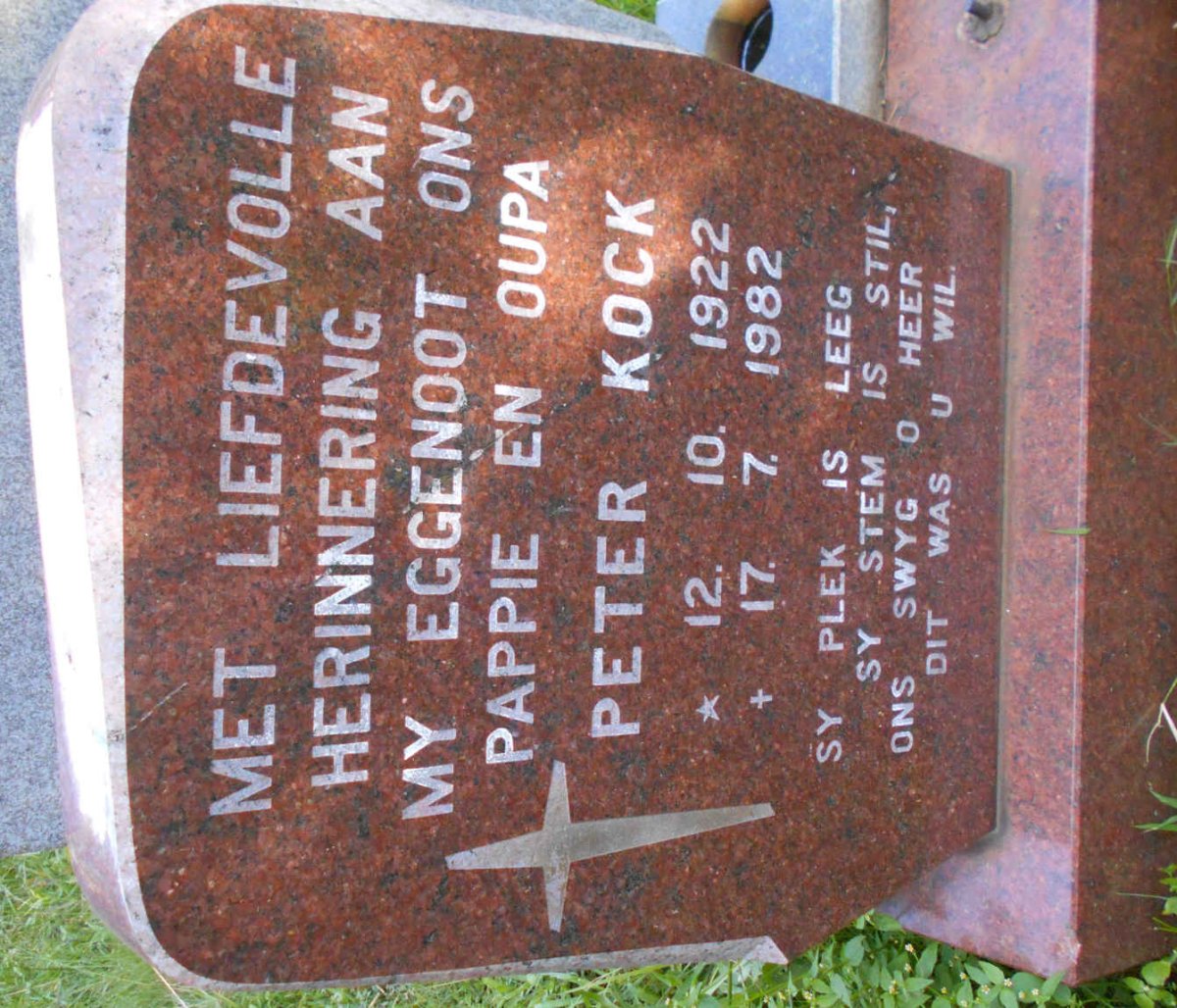 KOCK Peter 1922-1982