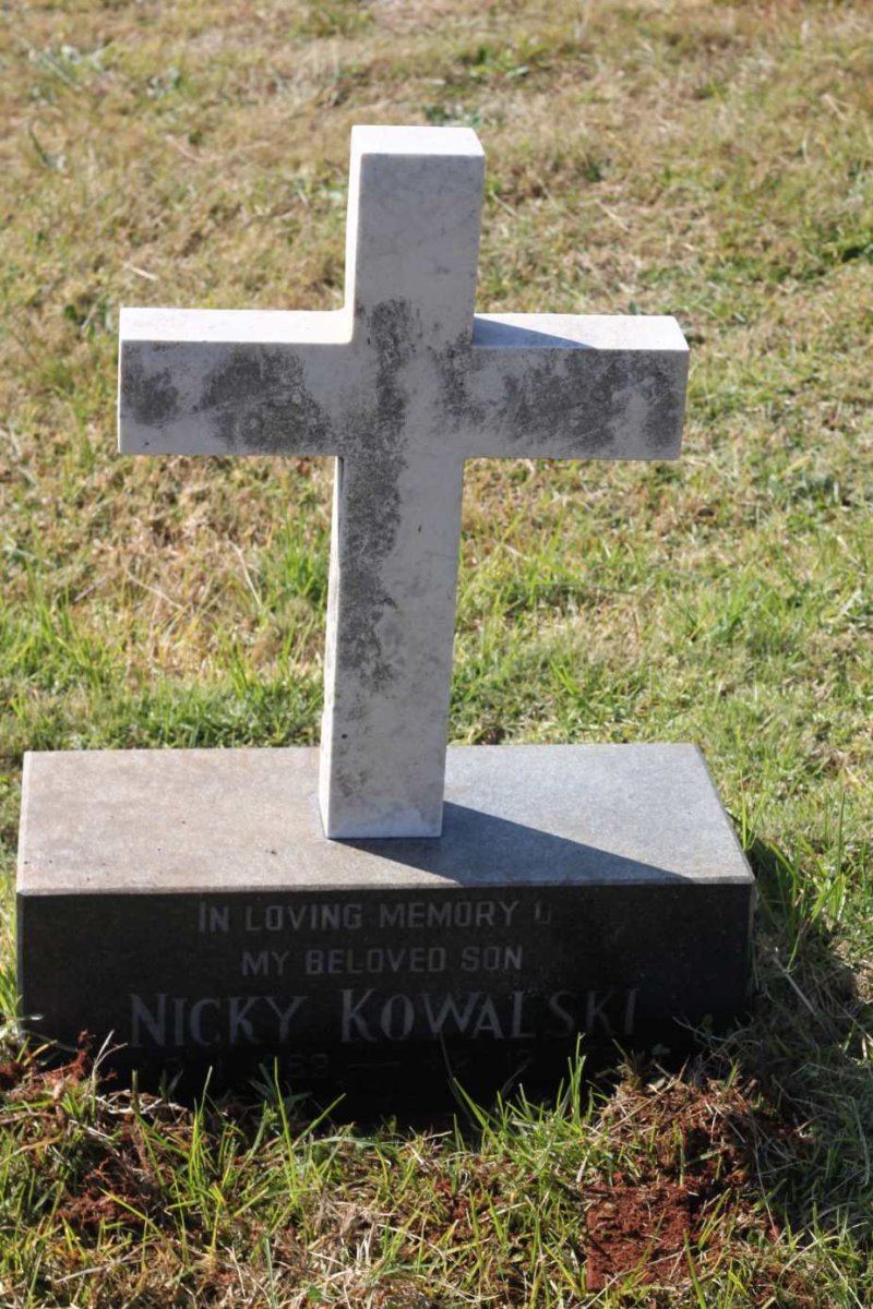 KOWALSKI Nicky 1953-1992