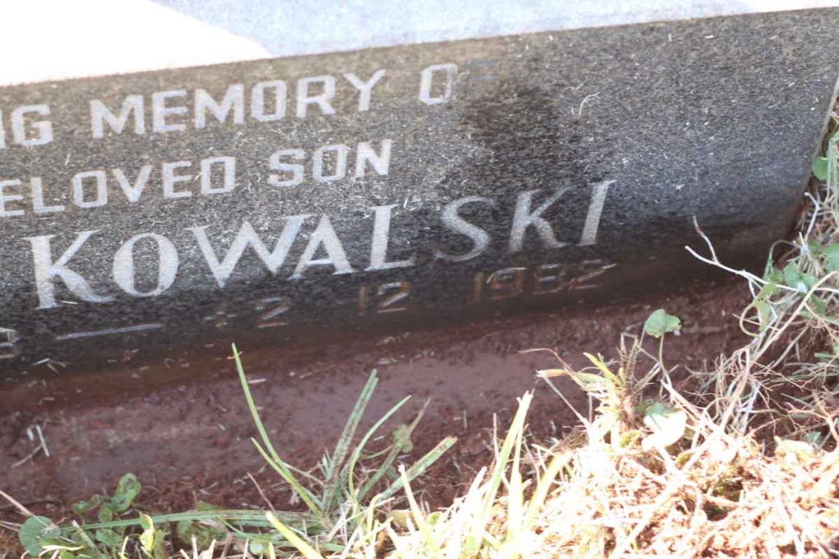 KOWALSKI Nicky 1953-1992