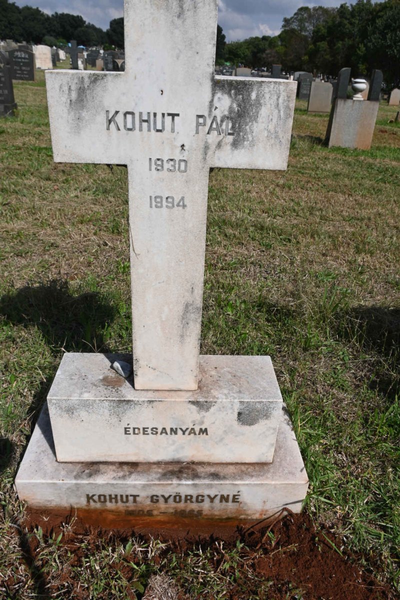 KOHUT Gyorgyne 1905-1965 :: KOHUT Pal 1930-1994
