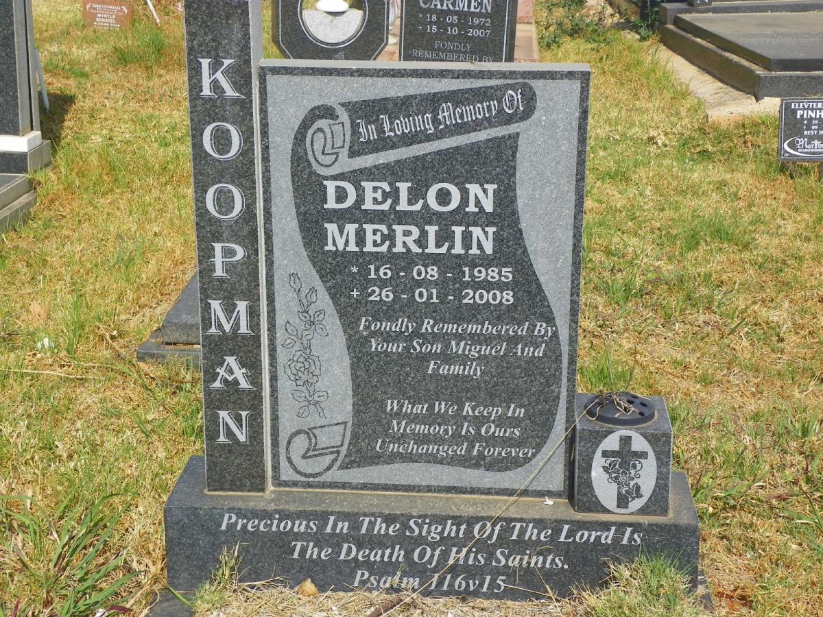 KOOPMAN Delon Merlin 1985-2008