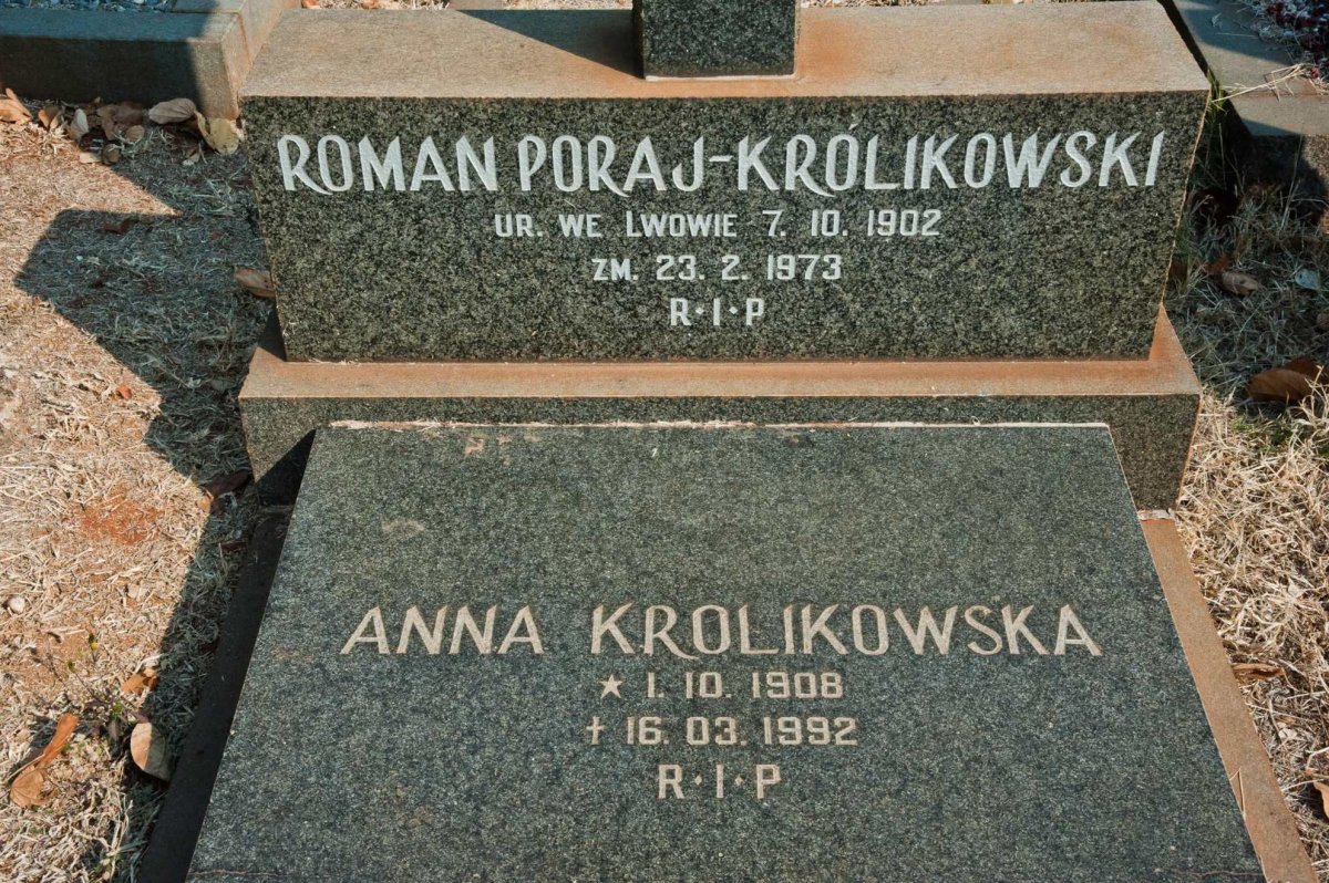 KROLIKOWSKI Roman Poraj 1902-1973 &amp; Anna 1908-1992