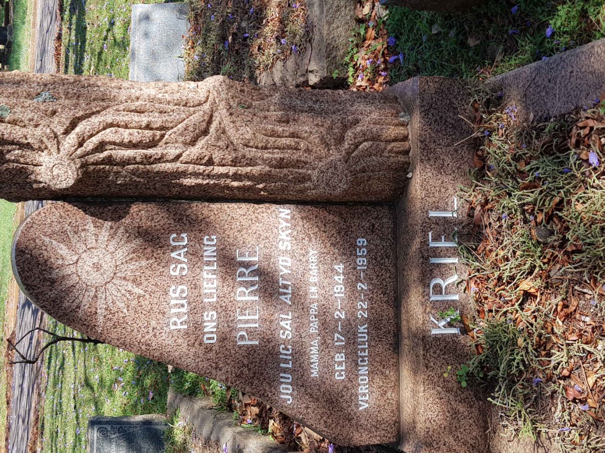 KRIEL Pierre 1944-1959
