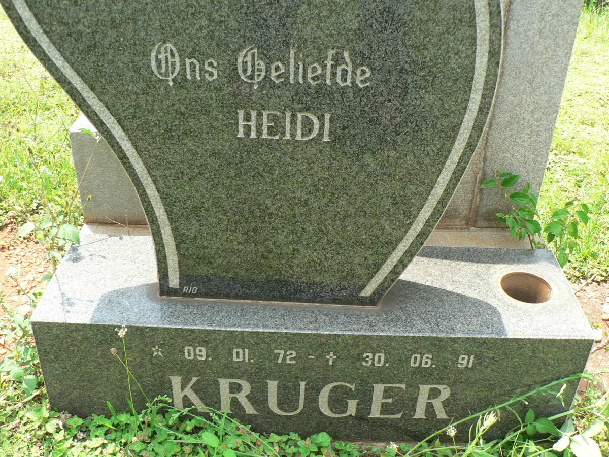 KRUGER Heidi 1972-1991