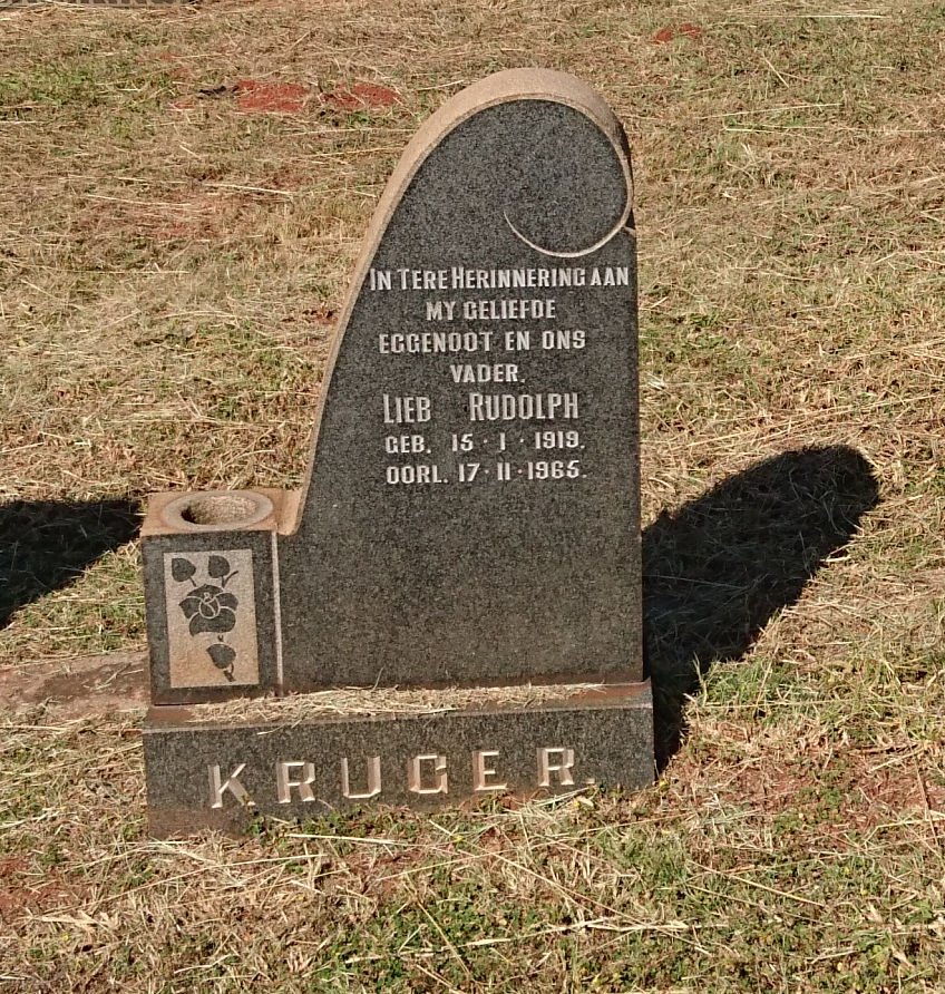 KRUGER Lieb Rudolph 1919-1965