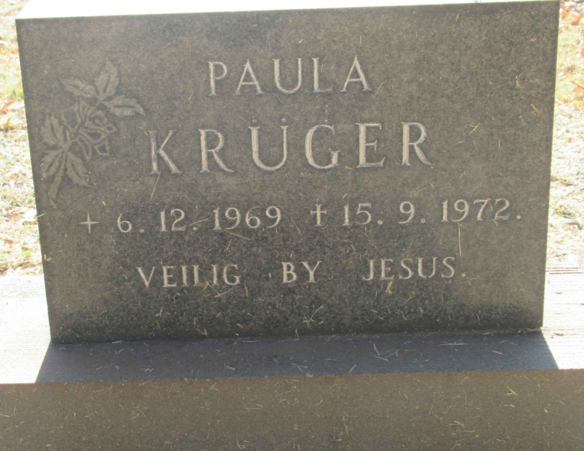 KRÜGER Paula 1969-1972