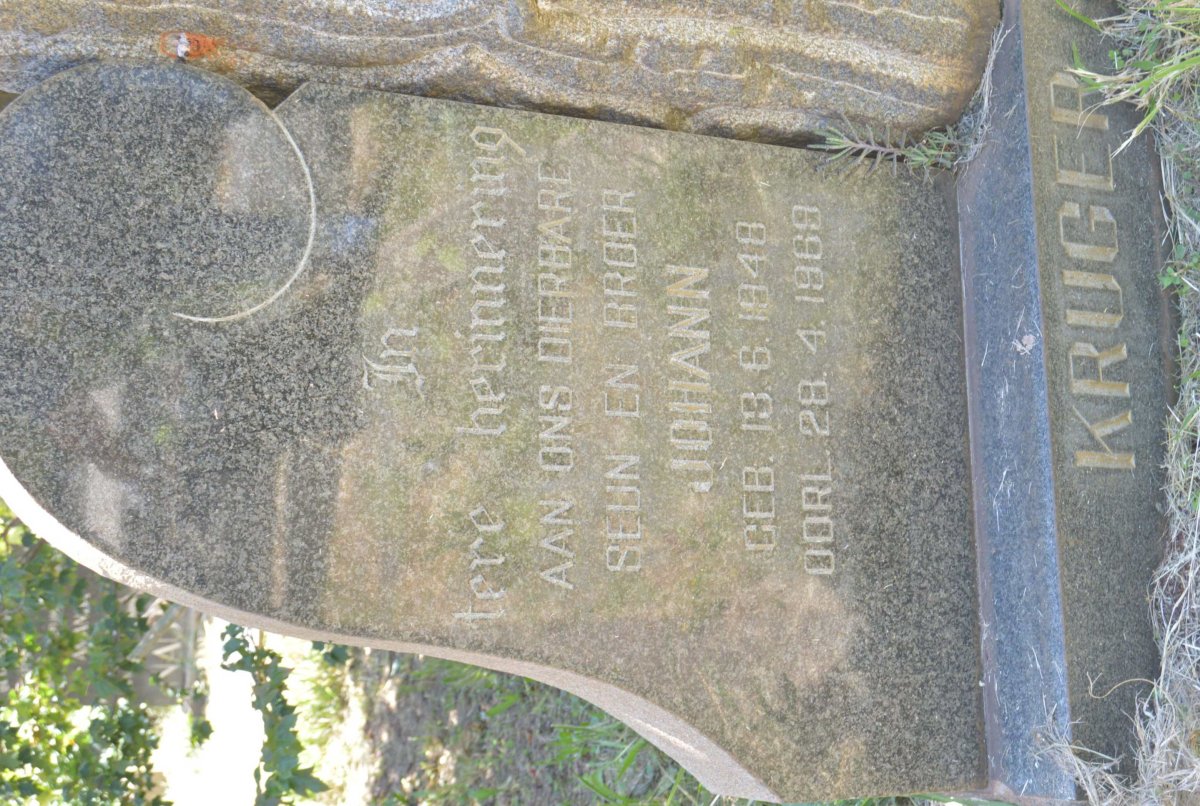KRUGER Johann 1948-1969