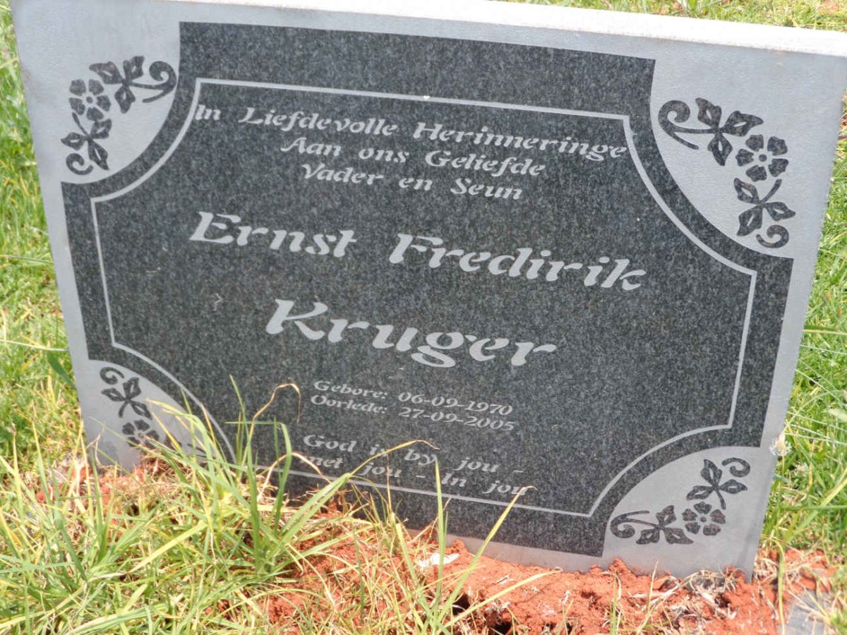 KRUGER Ernst Fredirik 1970-2005