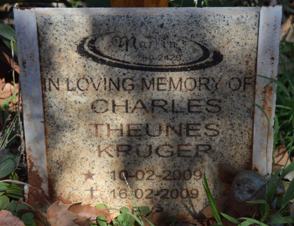 KRUGER Charles Theunes 2009-2009