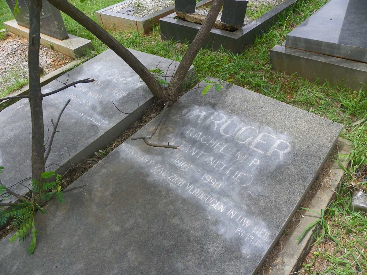 KRUGER Rachel M.P. 1907-1990
