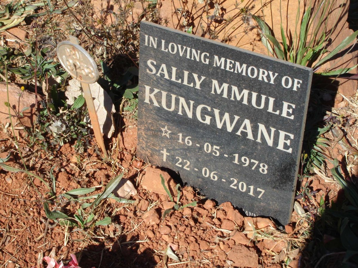 KUNGWANE Sally Mmule 1978-2017